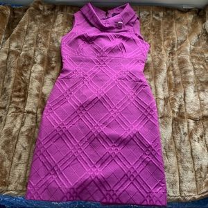 Tahari purple dress